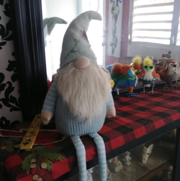 Simply Spring Other - Sitting shelf gnome